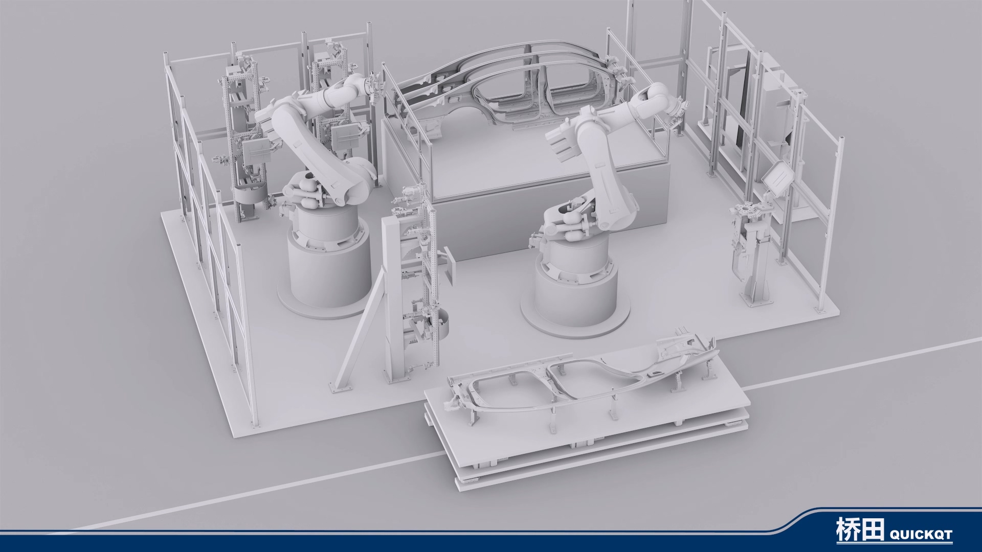 嘉兴汽车生产线产品展示三维动画产品展示案例截图