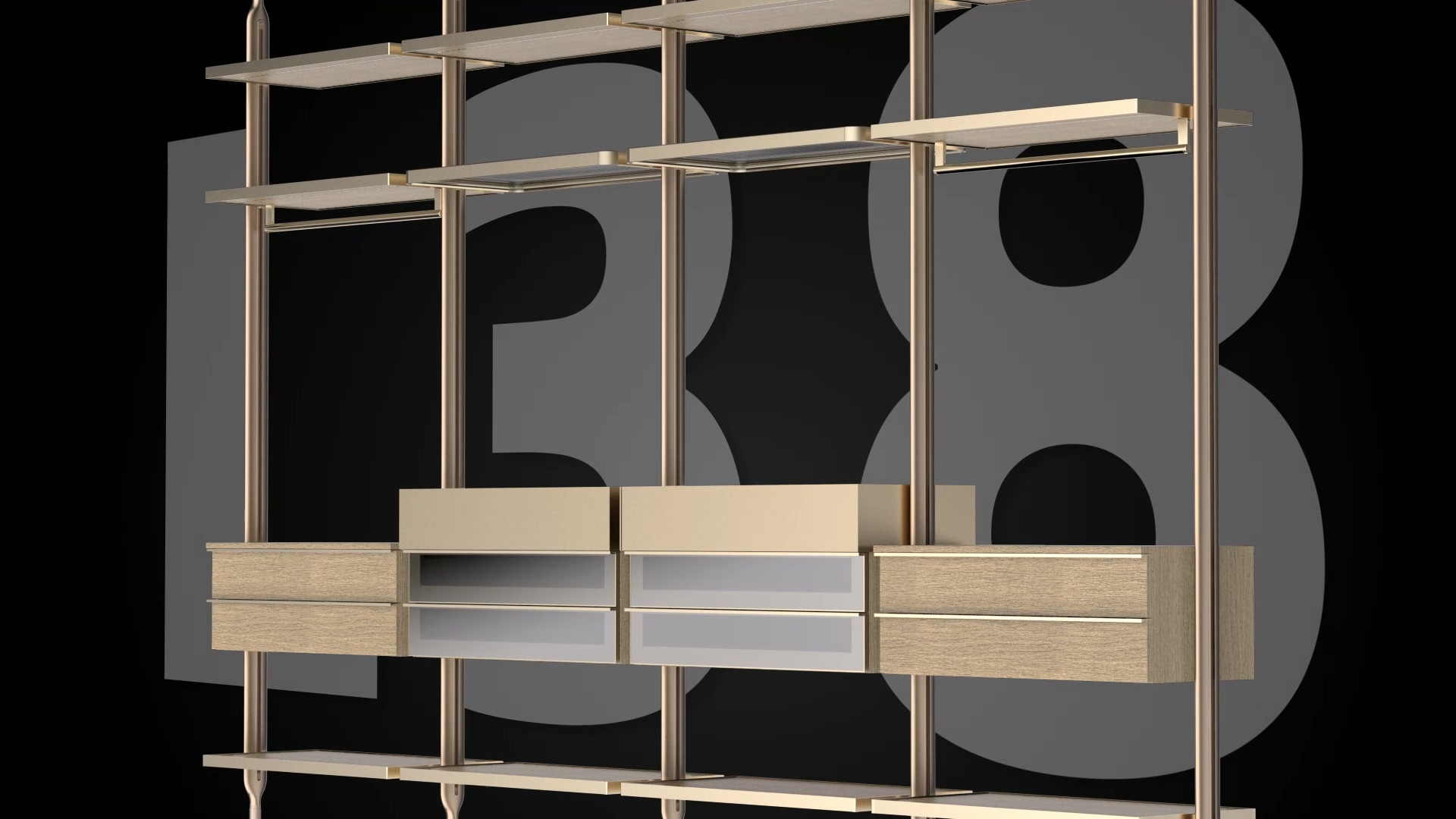 嘉兴组装衣柜三维动画产品安装演示案例截图